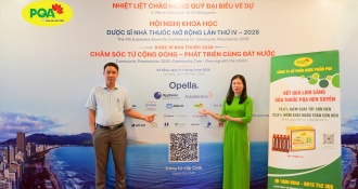 Dược Phẩm PQA tham gia Hội nghị Khoa học Dược sĩ Nhà thuốc mở rộng lần IV-2026.